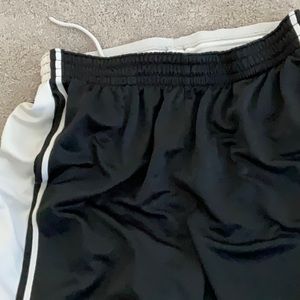 Nike Blue and White Shorts Xl